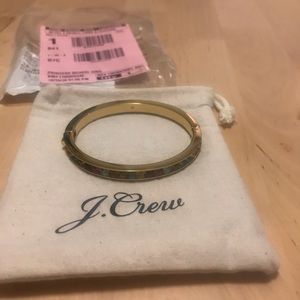 Princess square hinge bracelet.